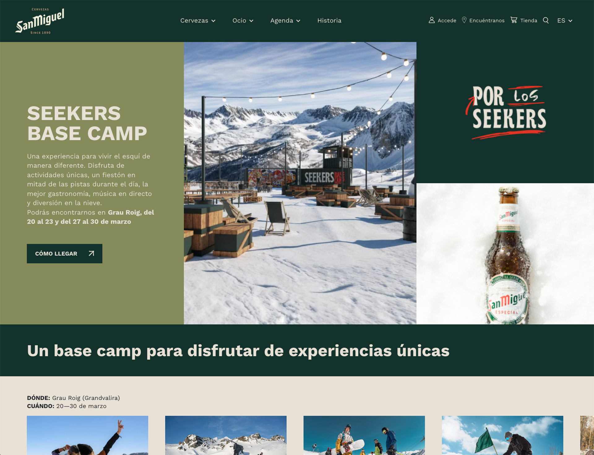 San Miguel Seekers Camp en Grandvalira